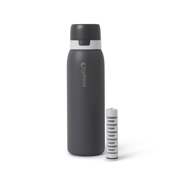 Lurava Go Bottle Pro – Midnight Steel Edition
