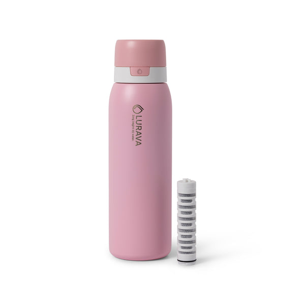 Lurava Go Bottle Pro – Blush Rose Edition